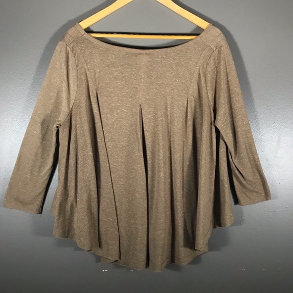 We The Free Tambourine Tee Flax Jersey Tops - Picture 7 of 9